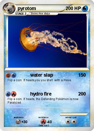 Pokemon pyrotom