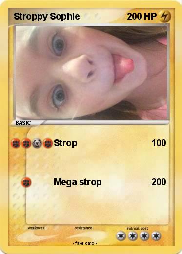 Pokemon Stroppy Sophie