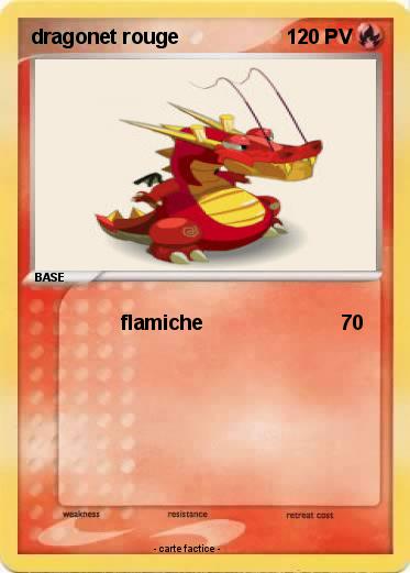 Pokemon dragonet rouge
