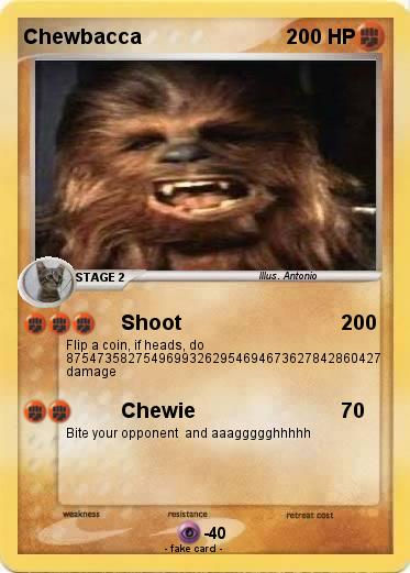 Pokemon Chewbacca
