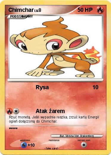 Pokemon Chimchar