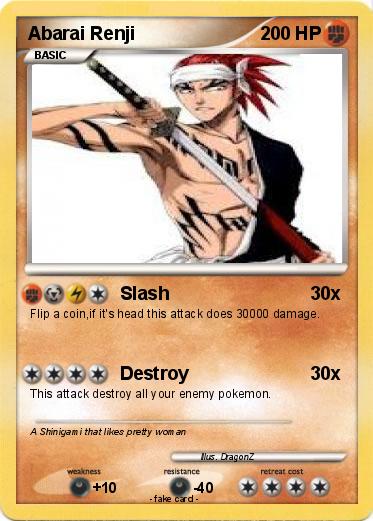 Pokemon Abarai Renji