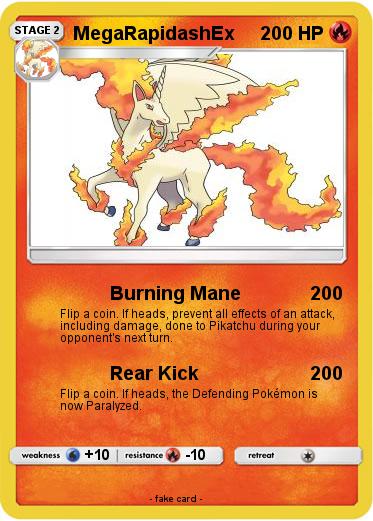 Pokemon MegaRapidashEx