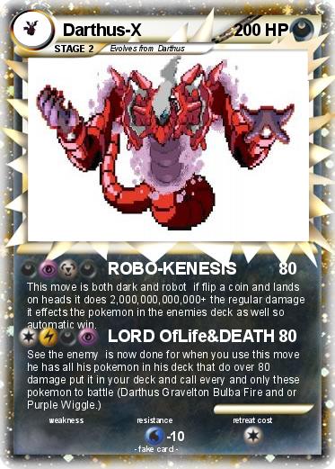 Pokemon Darthus-X