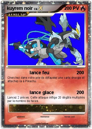 Pokemon kuyrem noir