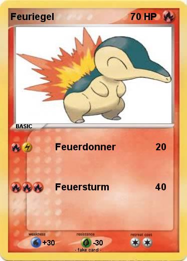 Pokemon Feuriegel