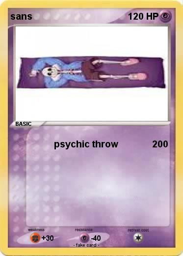 Pokemon sans