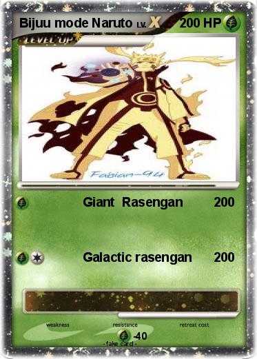 Pokemon Bijuu mode Naruto