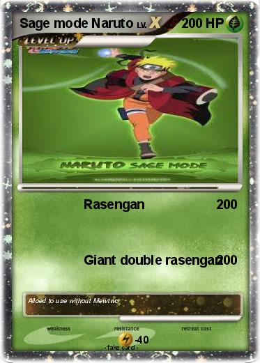 Pokemon Sage mode Naruto