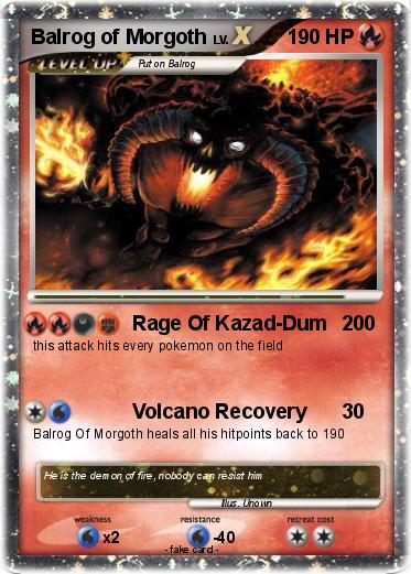 Pokemon Balrog of Morgoth