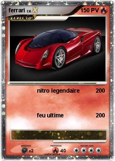 Pokemon ferrari