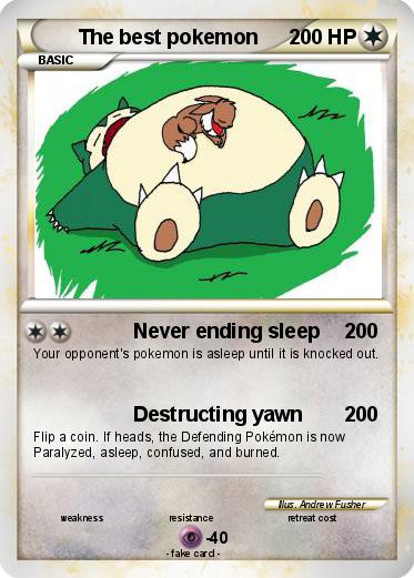 Pokemon The best pokemon