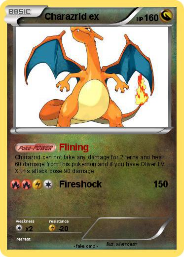 Pokemon Charazrid ex