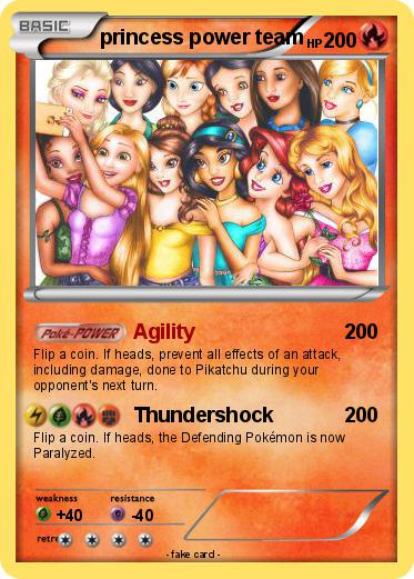 Pokemon princess power team