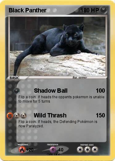Pokemon Black Panther