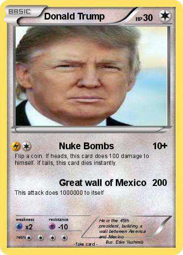 Pokemon Donald Trump