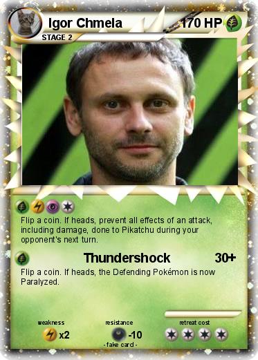Pokemon Igor Chmela