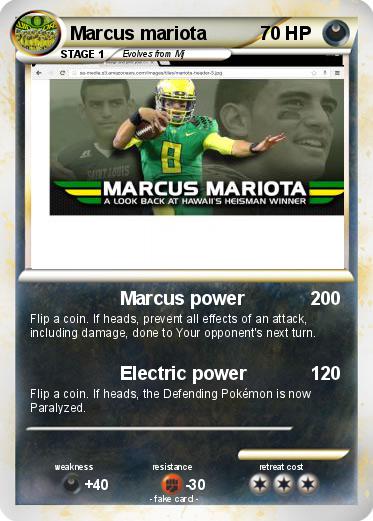 Pokemon Marcus mariota