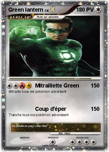 Pokemon Green lantern