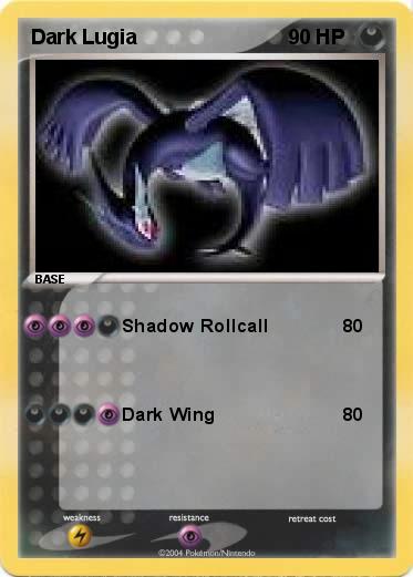 Pokemon Dark Lugia