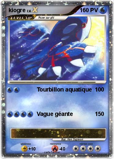 Pokemon kiogre