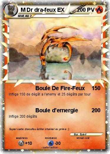 Pokemon M Dr dra-feux EX