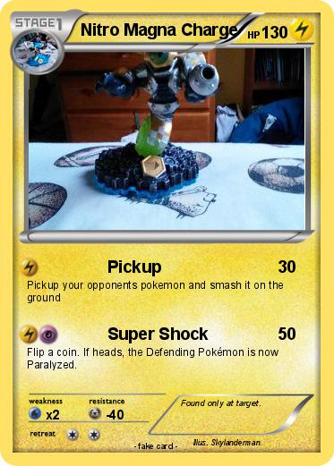 Pokemon Nitro Magna Charge