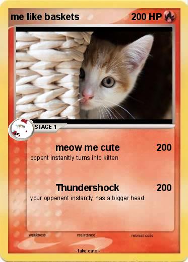Pokemon me like baskets