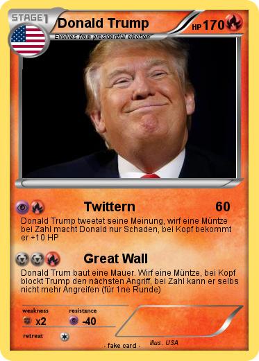 Pokemon Donald Trump