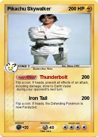 Pokemon Pikachu Skywalker