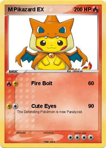 Pokemon M Pikazard EX