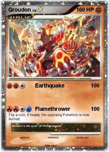 Pokemon Groudon