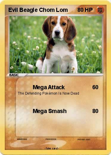Pokemon Evil Beagle Chom Lom