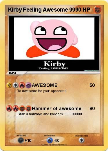 Pokemon Kirby Feeling Awesome 99