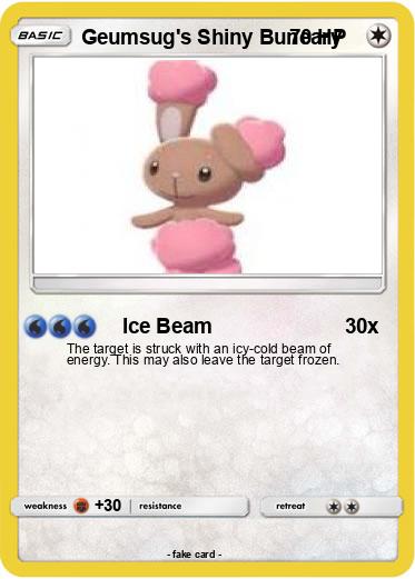 Pokemon Geumsug's Shiny Buneary