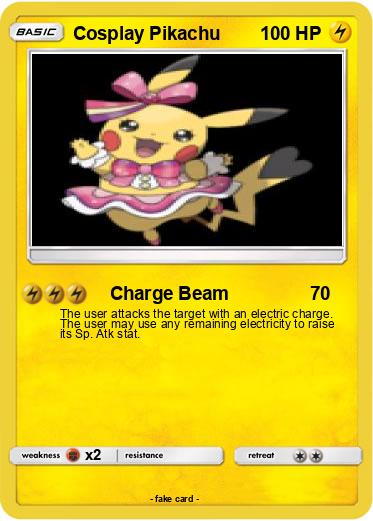 Pokemon Cosplay Pikachu