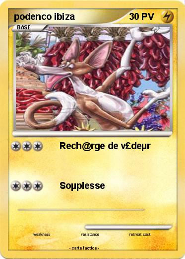 Pokemon podenco ibiza