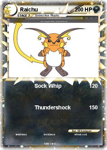 Pokemon Raichu