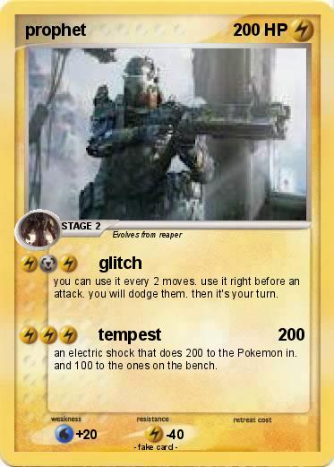 Pokemon prophet