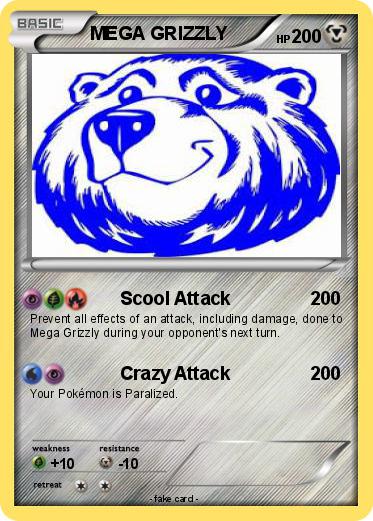 Pokemon MEGA GRIZZLY