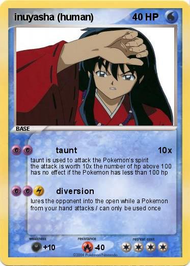 Pokemon inuyasha (human)