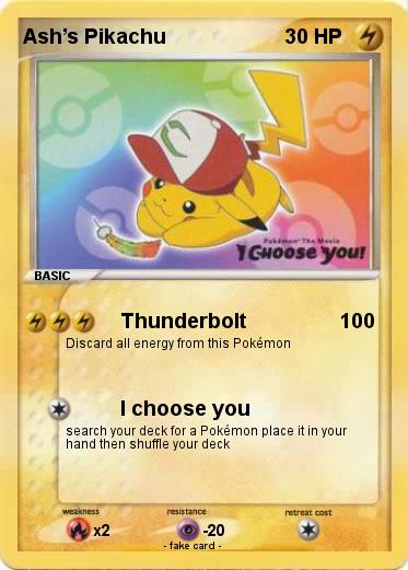 Pokemon Ash’s Pikachu