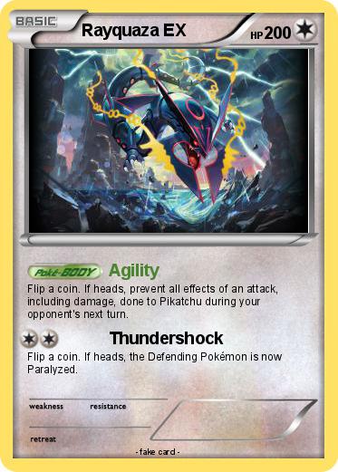 Pokemon Rayquaza EX