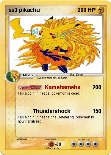 Pokemon ss3 pikachu