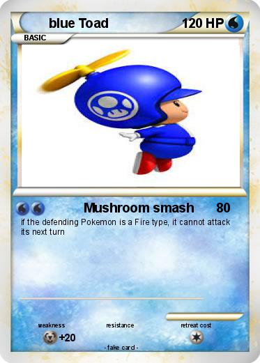 Pokemon blue Toad