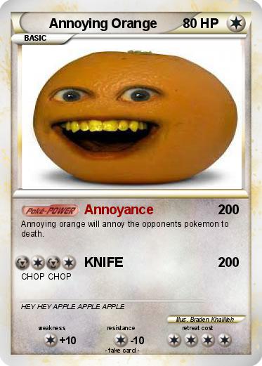 Pokemon Annoying Orange