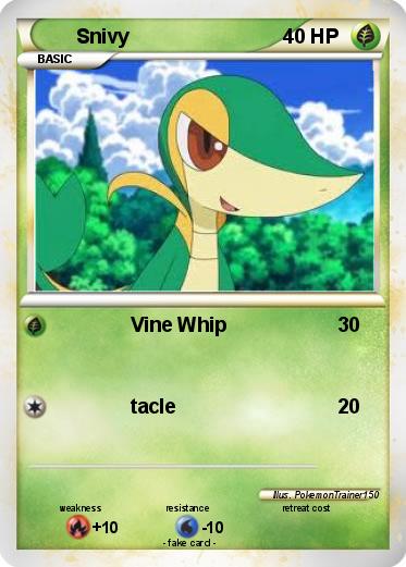 Pokemon Snivy