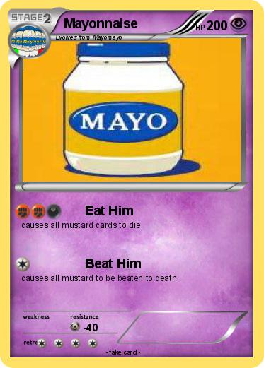 Pokemon Mayonnaise