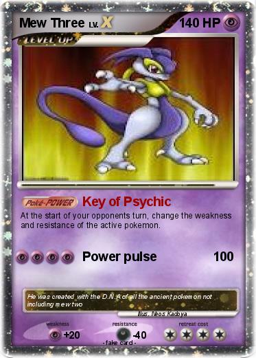 Pokemon Mew Three