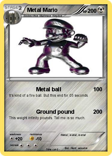 Pokemon Metal Mario